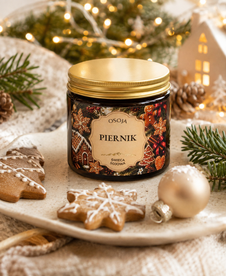 Świeca Sojowa Piernik 250 ml