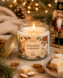 Świeca Sojowa Marcepan &amp; Migdały 250 ml