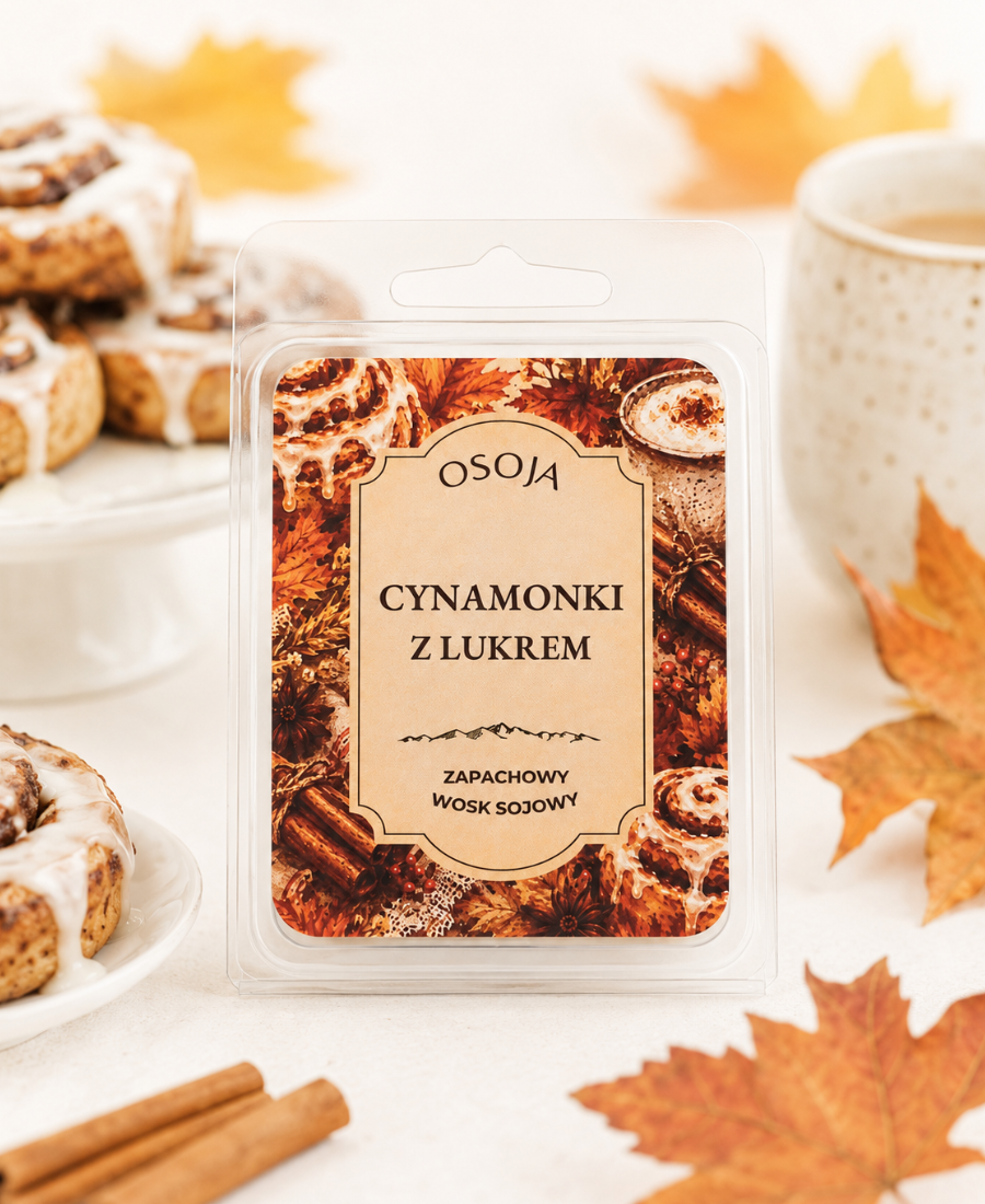 Wosk zapachowy Cynamonki z Lukrem