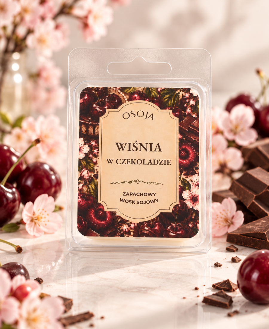 Wosk zapachowy Wiśnia w Czekoladzie