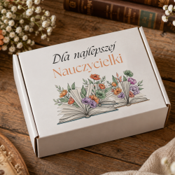 Zestaw dla nauczycielki Sowa + Świeca Sojowa – prezent na Dzień Nauczyciela