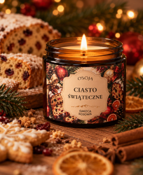 Świeca Sojowa Ciasto Świąteczne 250 ml