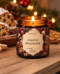 Świeca Sojowa Ciasto Świąteczne 120 ml