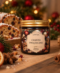 Świeca Sojowa Ciasto Świąteczne 120 ml