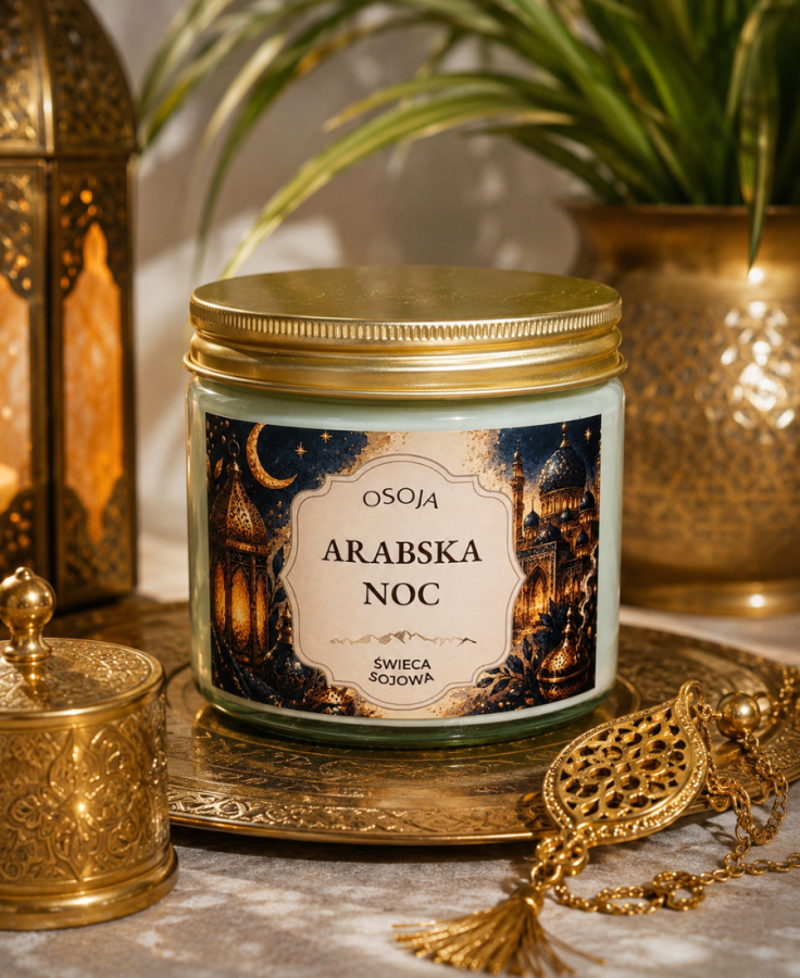 Świeca Sojowa Arabska Noc 250 ml