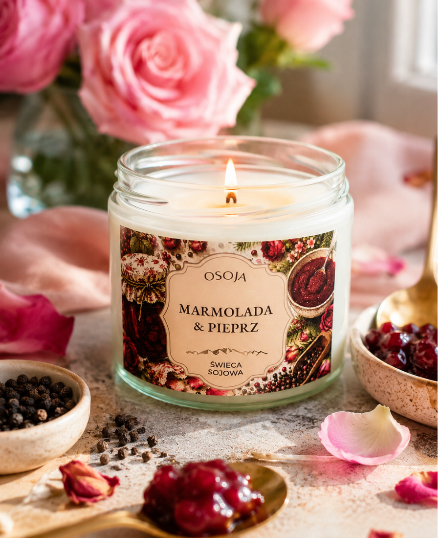 Świeca Sojowa Marmolada i Pieprz 250 ml