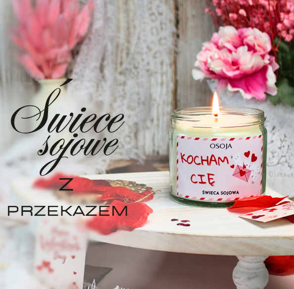 Świece Sojowe z Przekazem