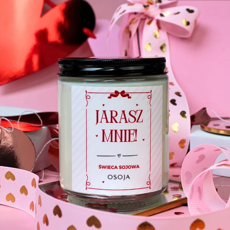 Świeca Sojowa Jarasz Mnie!