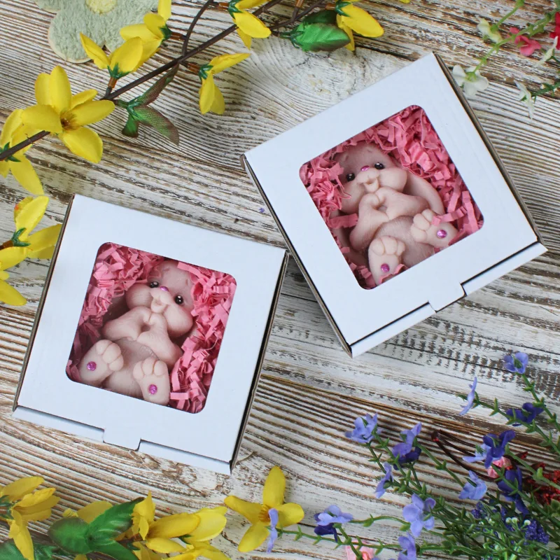 Świeca Sojowa Zajączek - obrazek 2