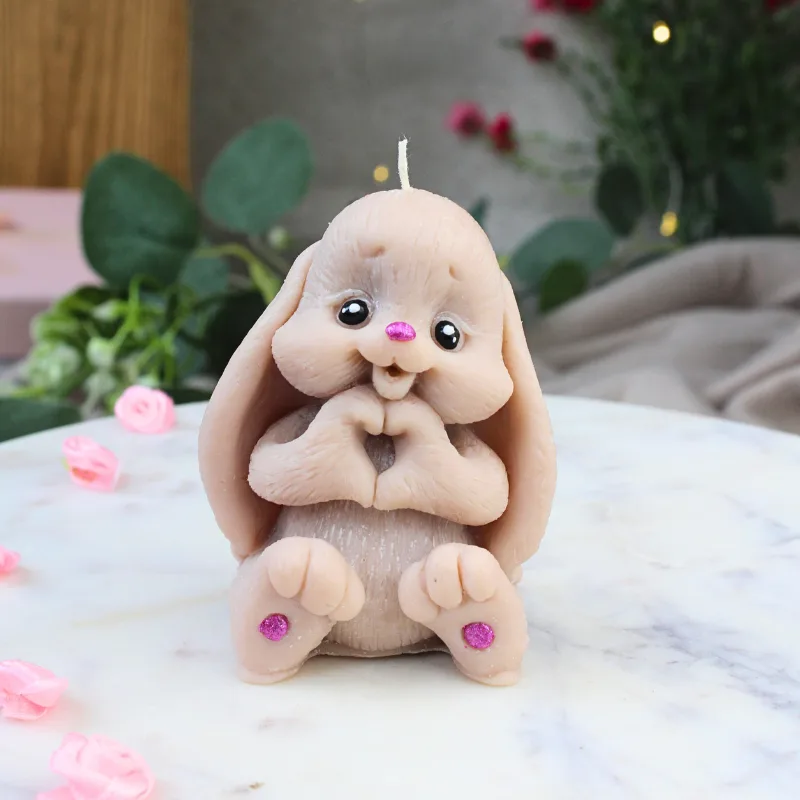 Świeca Sojowa Zajączek