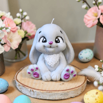 Świeca Sojowa Zając