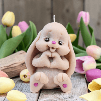 Świeca Sojowa Zajączek