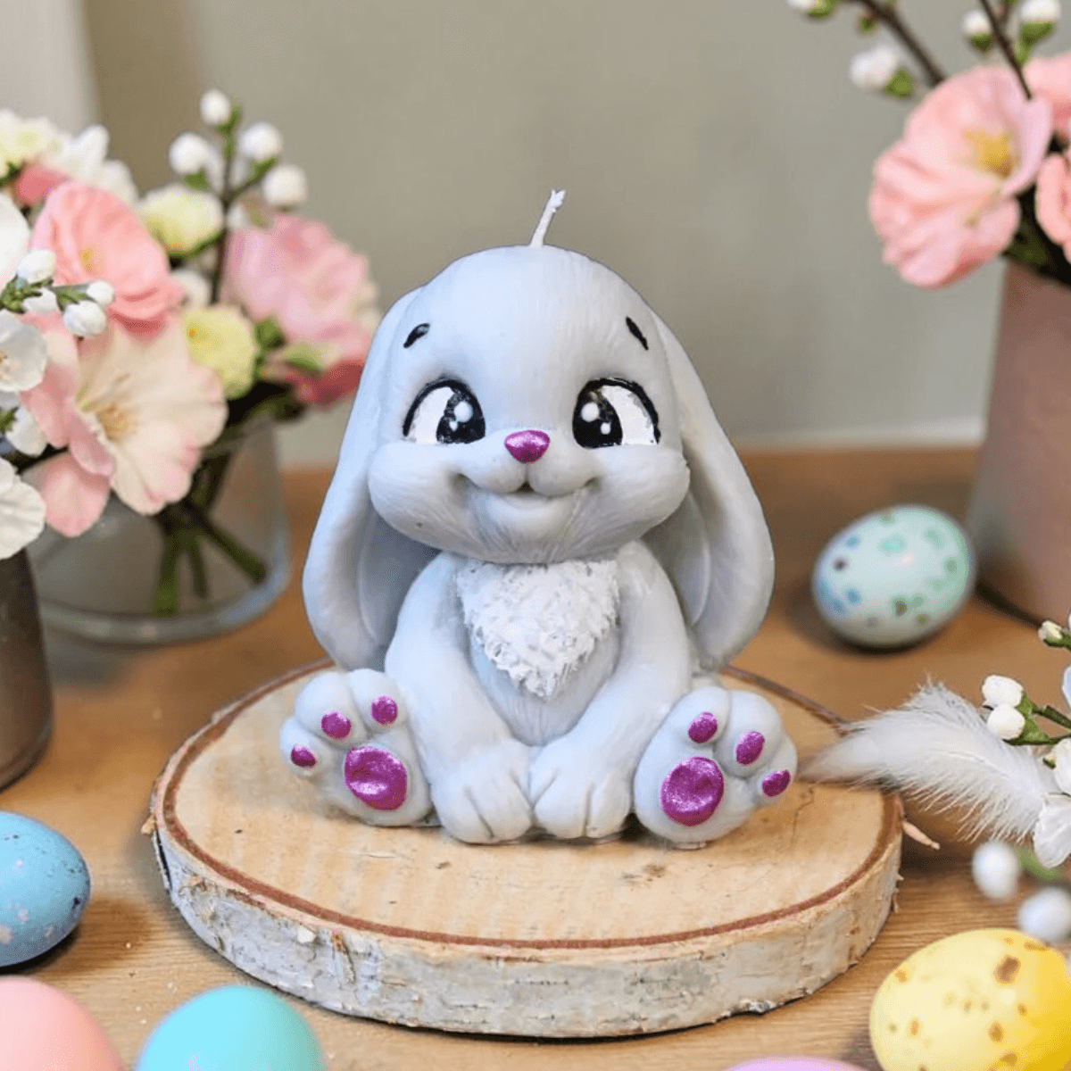 Świeca Sojowa Zając