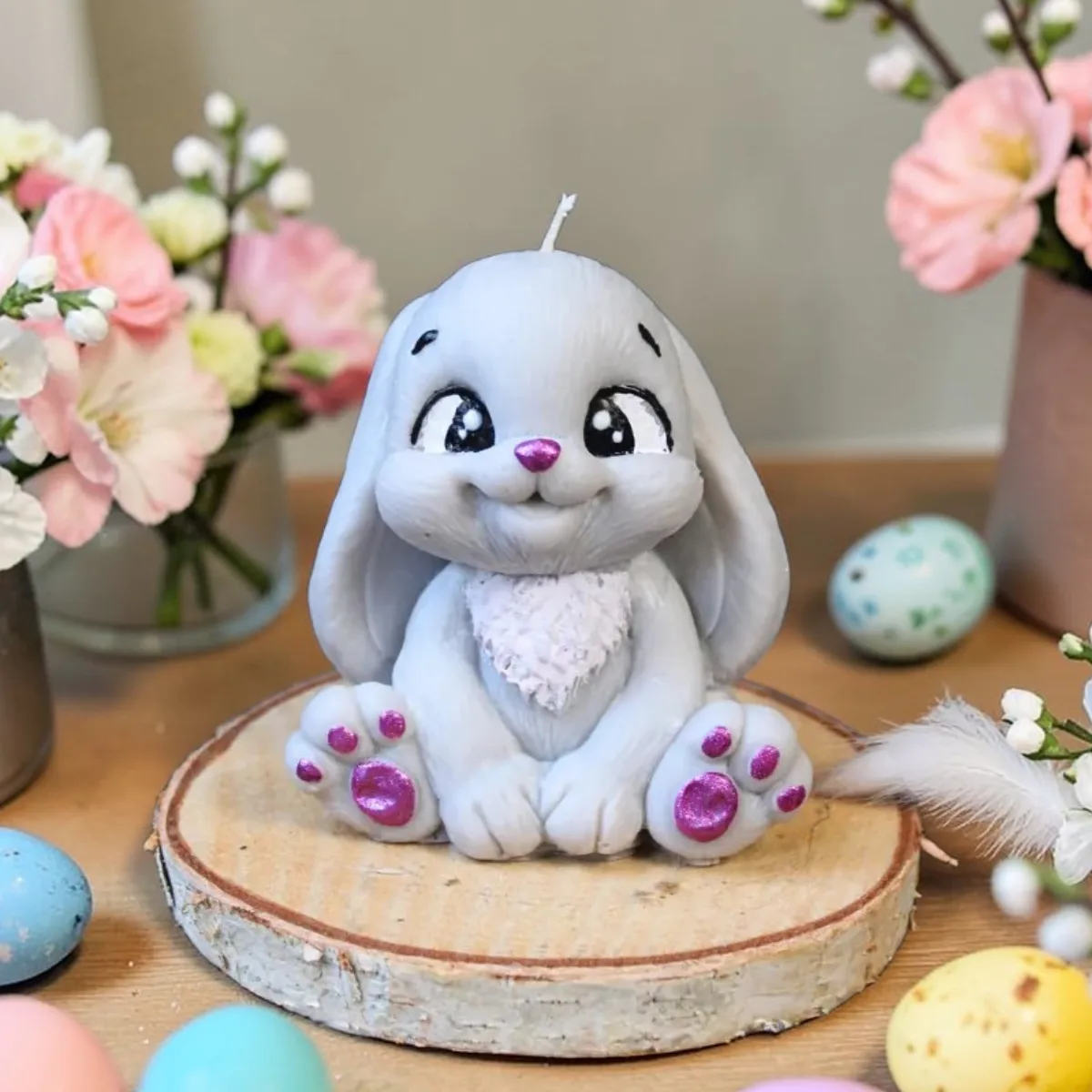 Świeca Sojowa Zając