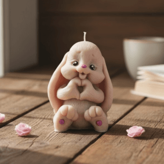 Świeca Sojowa Zajączek