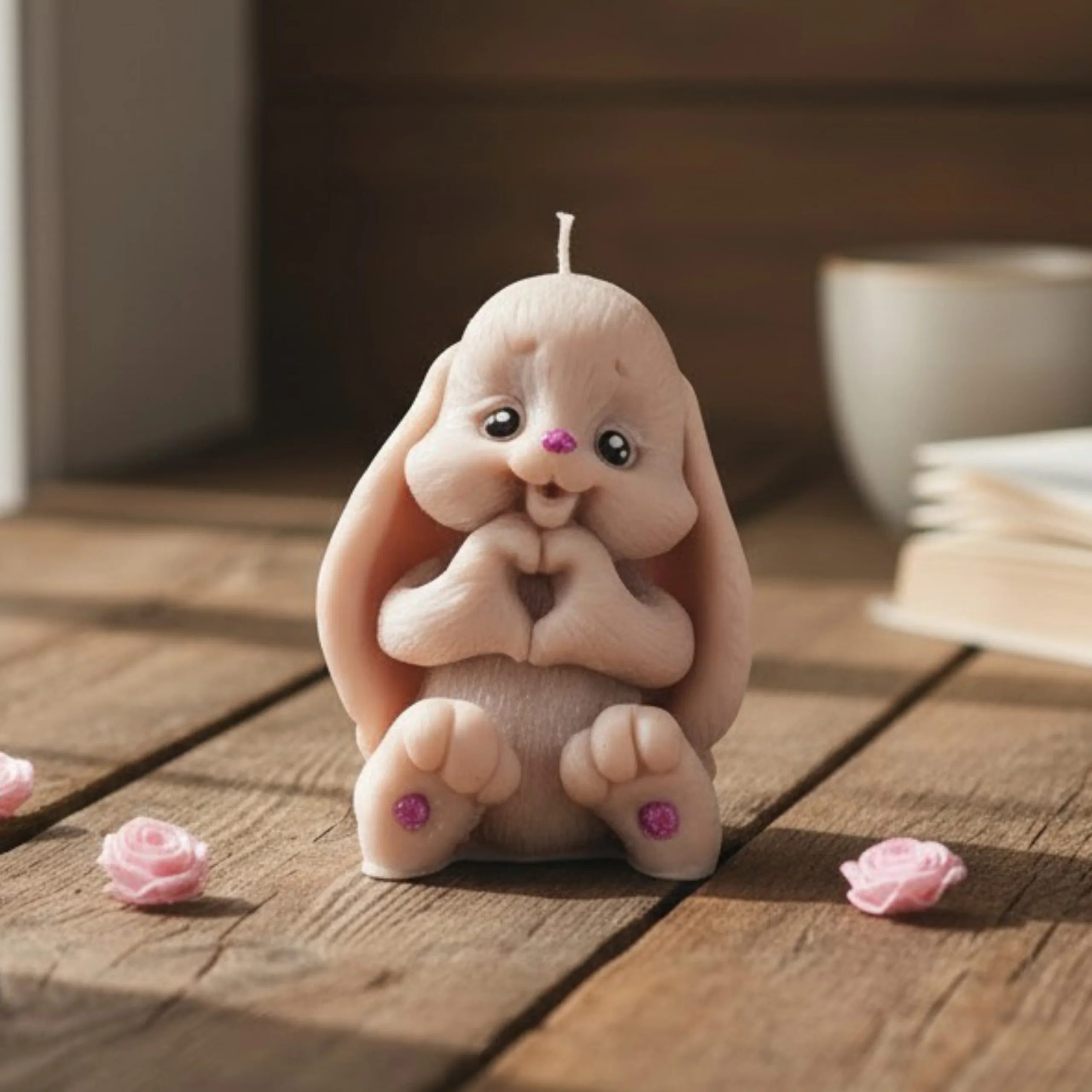 Świeca Sojowa Zajączek