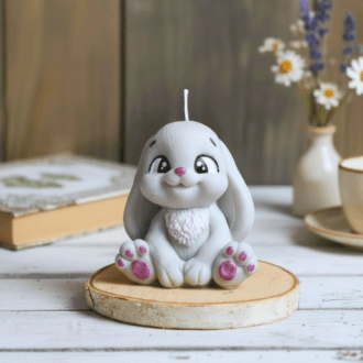 Świeca Sojowa Zając