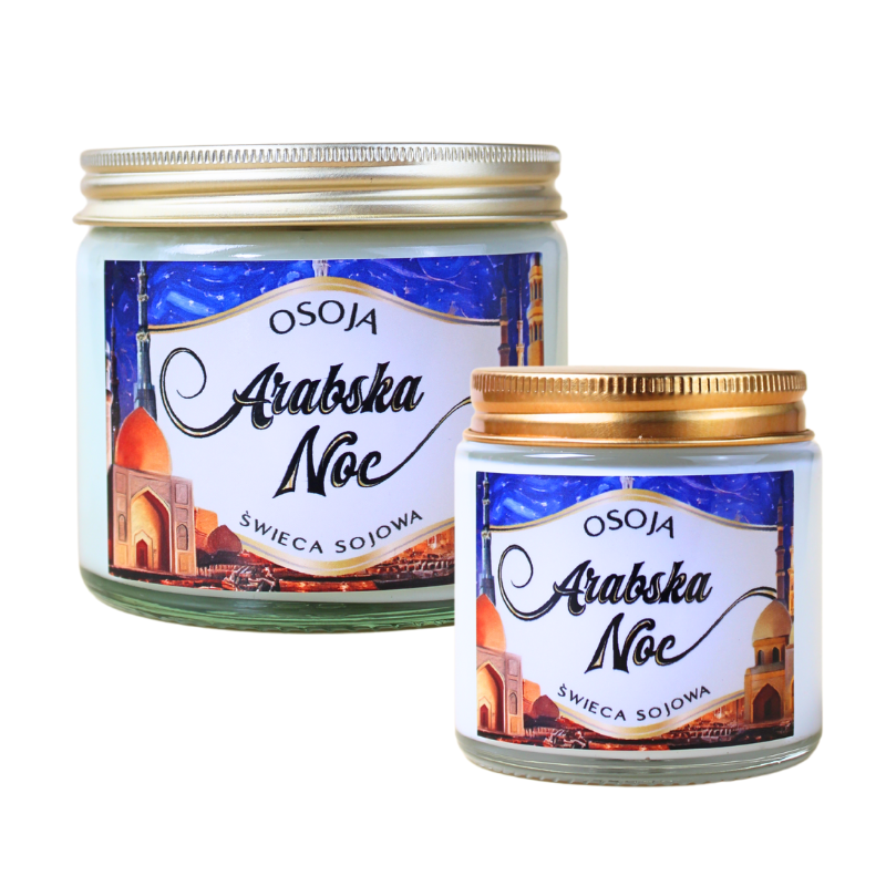 Świeca Sojowa Arabska Noc