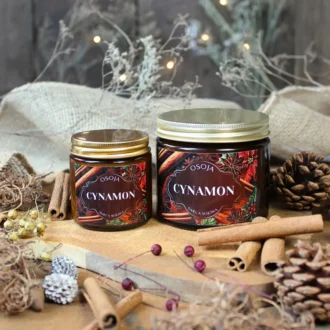 Świeca Sojowa Cynamon