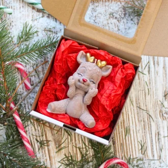 Świeca Sojowa Reniferek