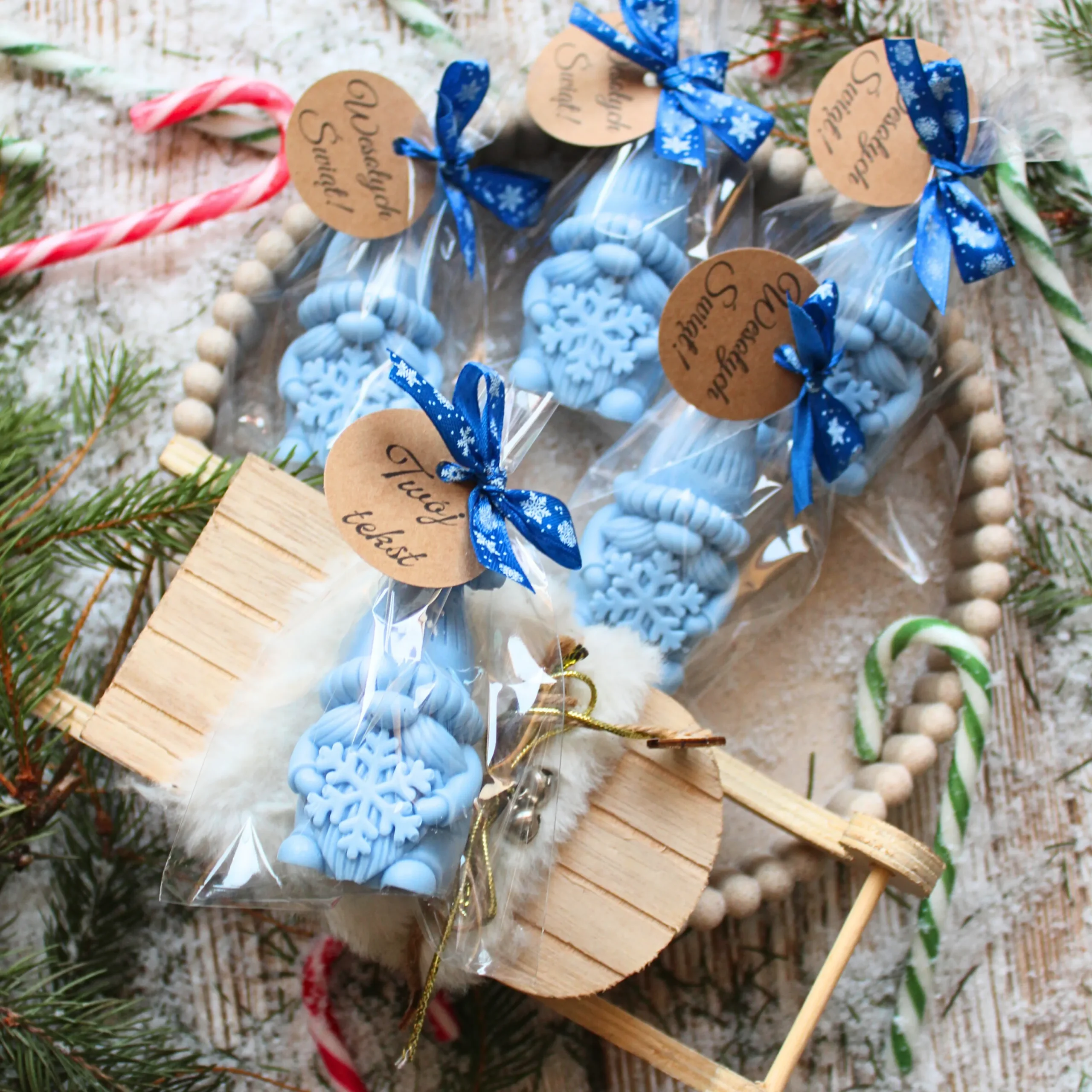 Świeca sojowa Zimowy Skrzat - obrazek 2