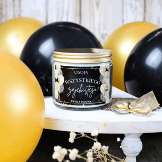 Świeca sojowa Wszystkiego zajebistego!