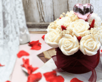 Flower boxy ze świec sojowych