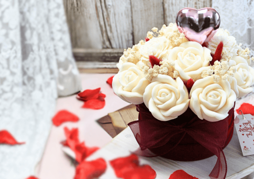 Flower boxy ze świec sojowych