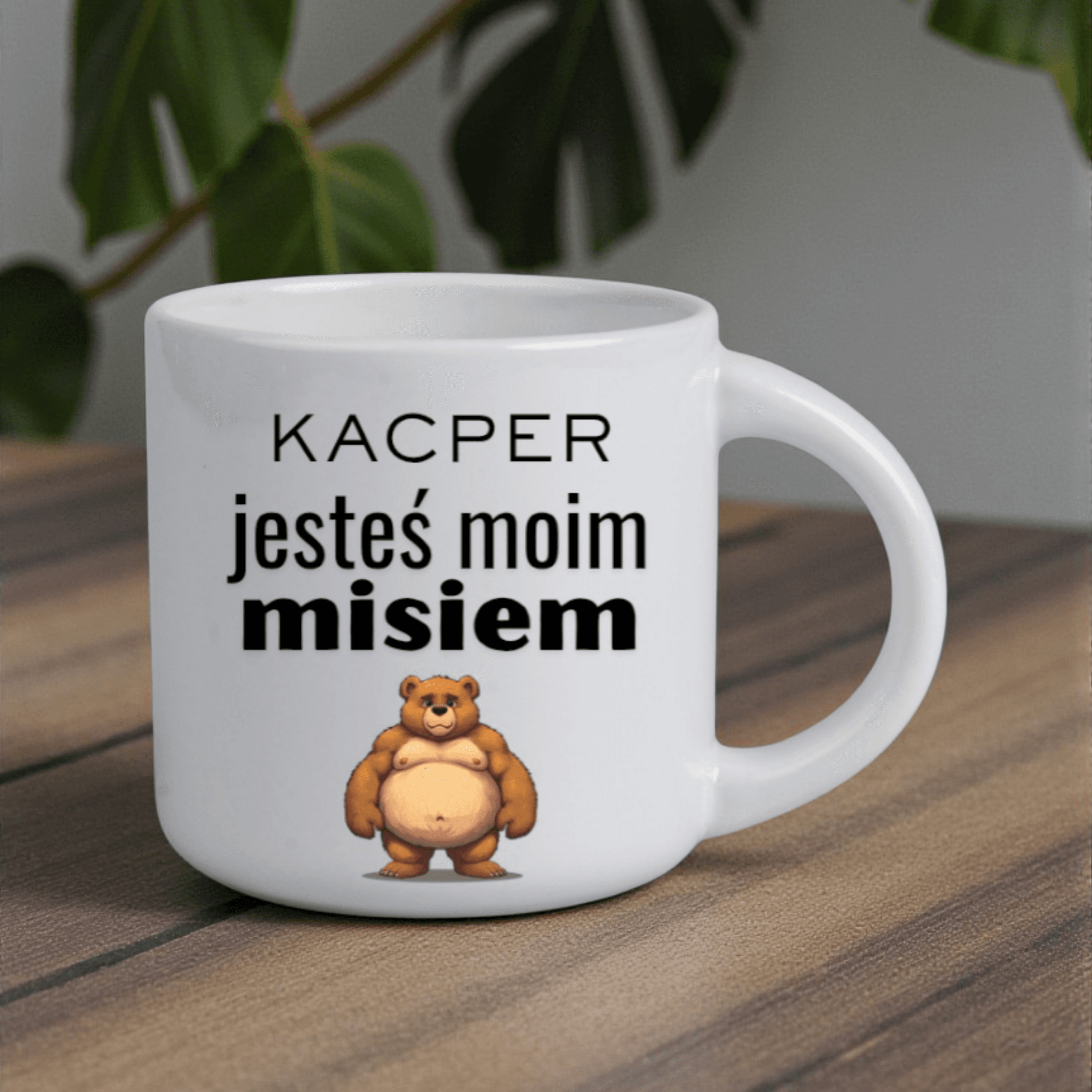 Kubek personalizowany Jesteś moim misiem