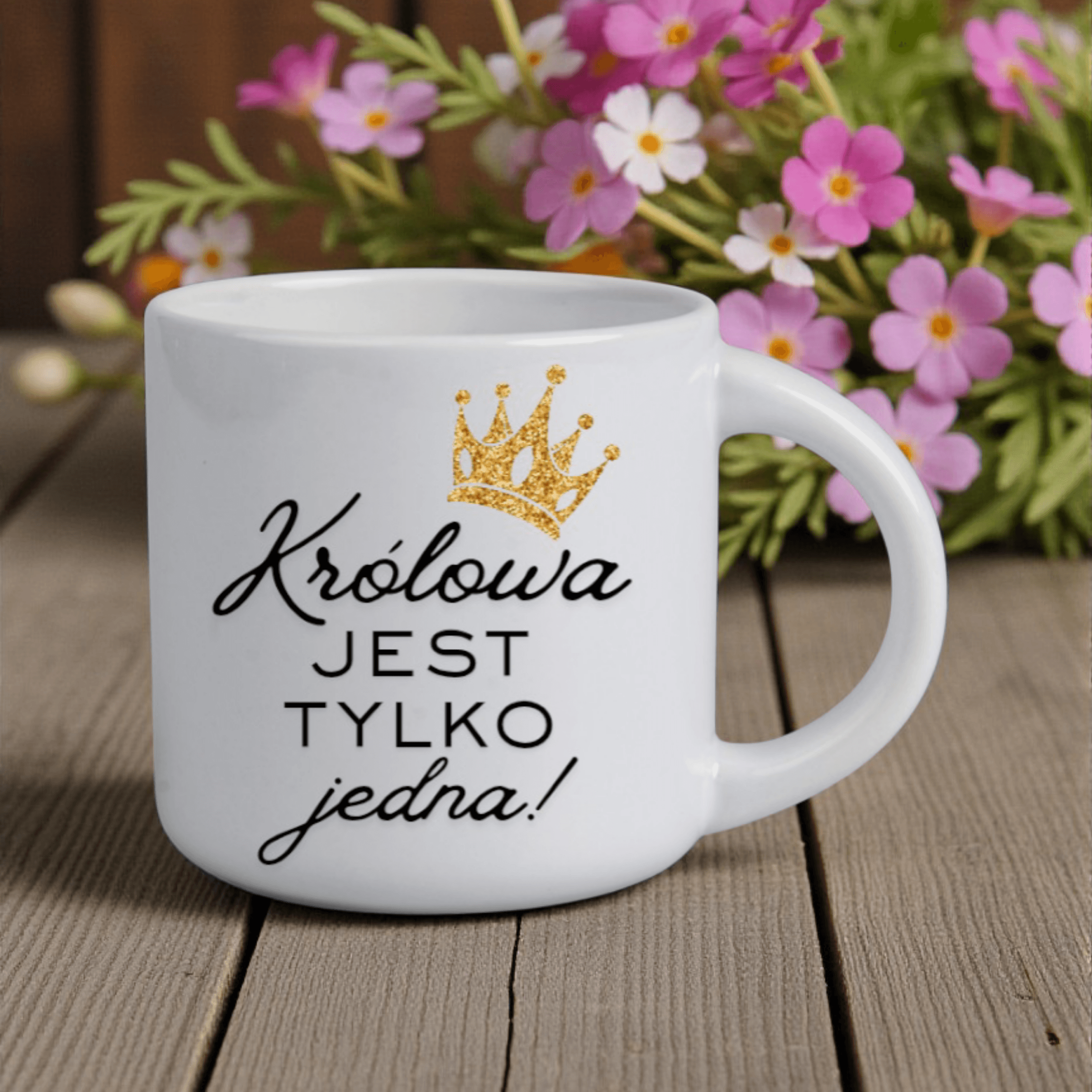 Kubek personalizowany Królowa jest tylko jedna!