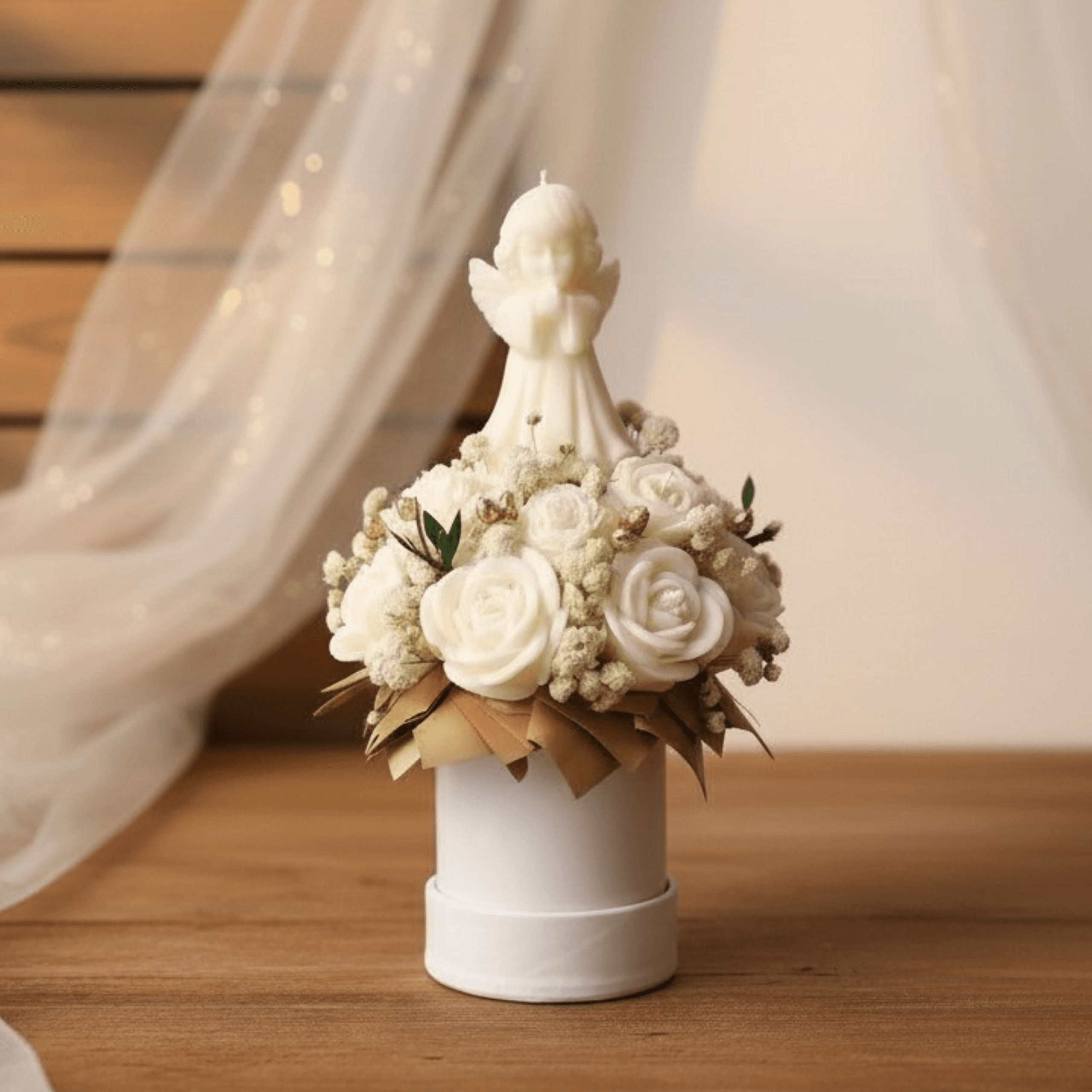 flower box komunijny mini