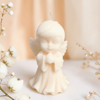Świeca sojowa Aniołek Chłopiec