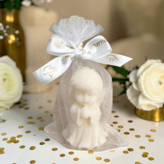 Świeca sojowa Aniołek Chłopiec