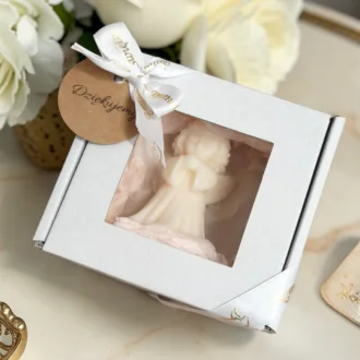Świeca sojowa Aniołek w pudełeczku