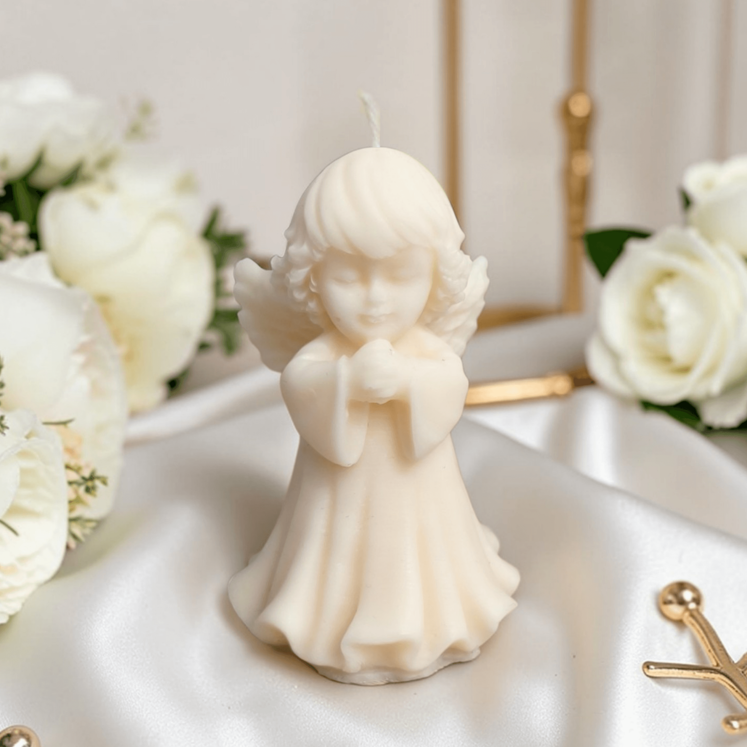 Świeca sojowa Aniołek